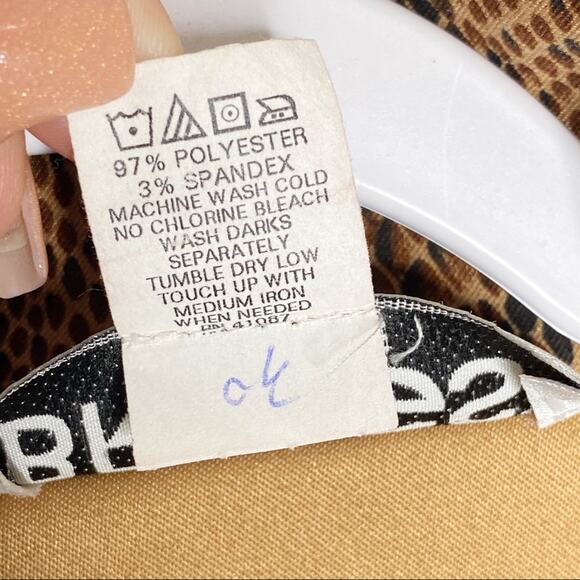 Vintage Briggs Petite Animal Print Snake Blazer Jacket Medium - Picture 4 of 6